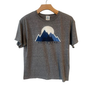 Brian Head Utah Ski T-Shirt Youth Large Gray